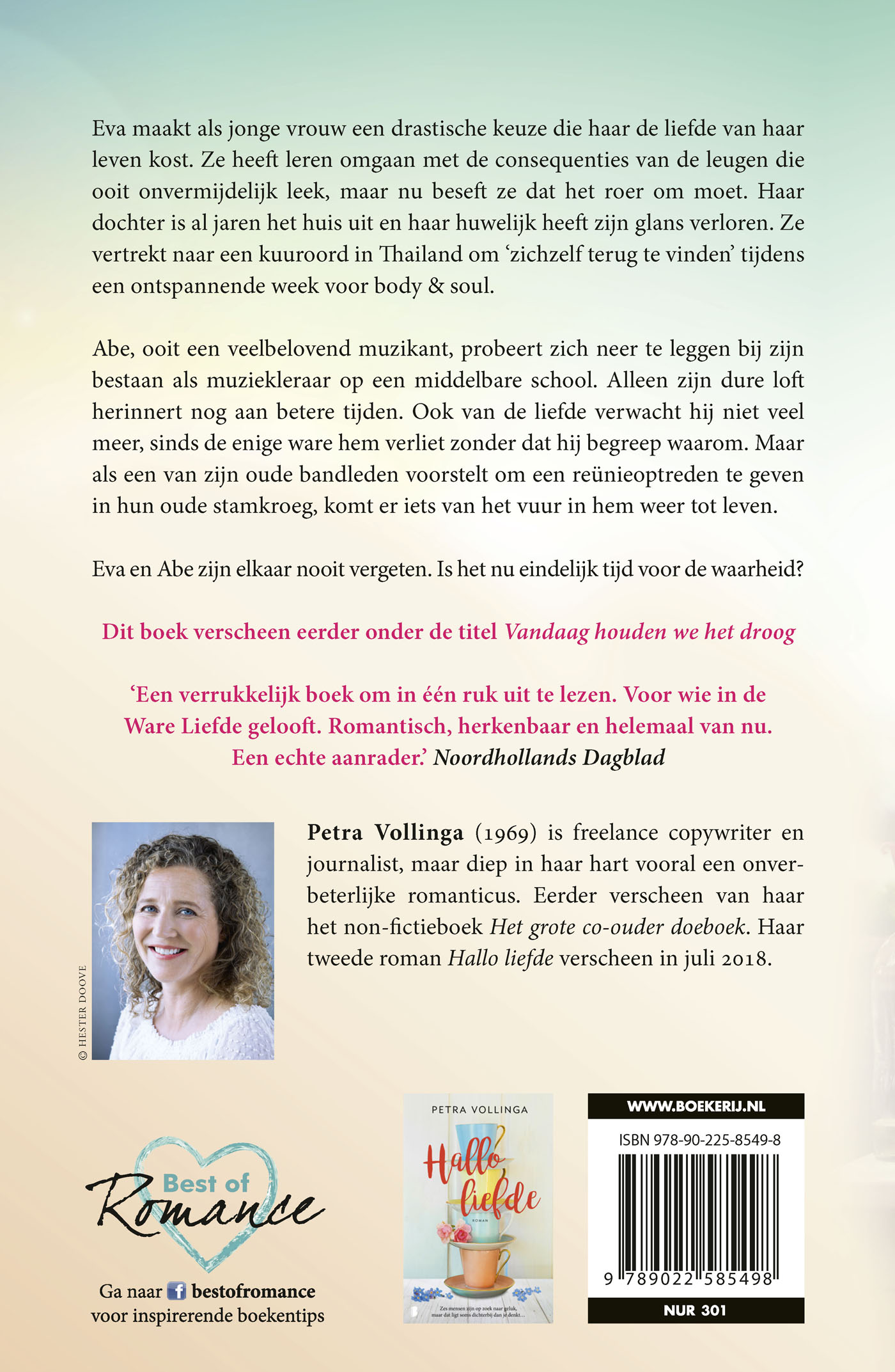 Achterkant van Het geheim van Eva