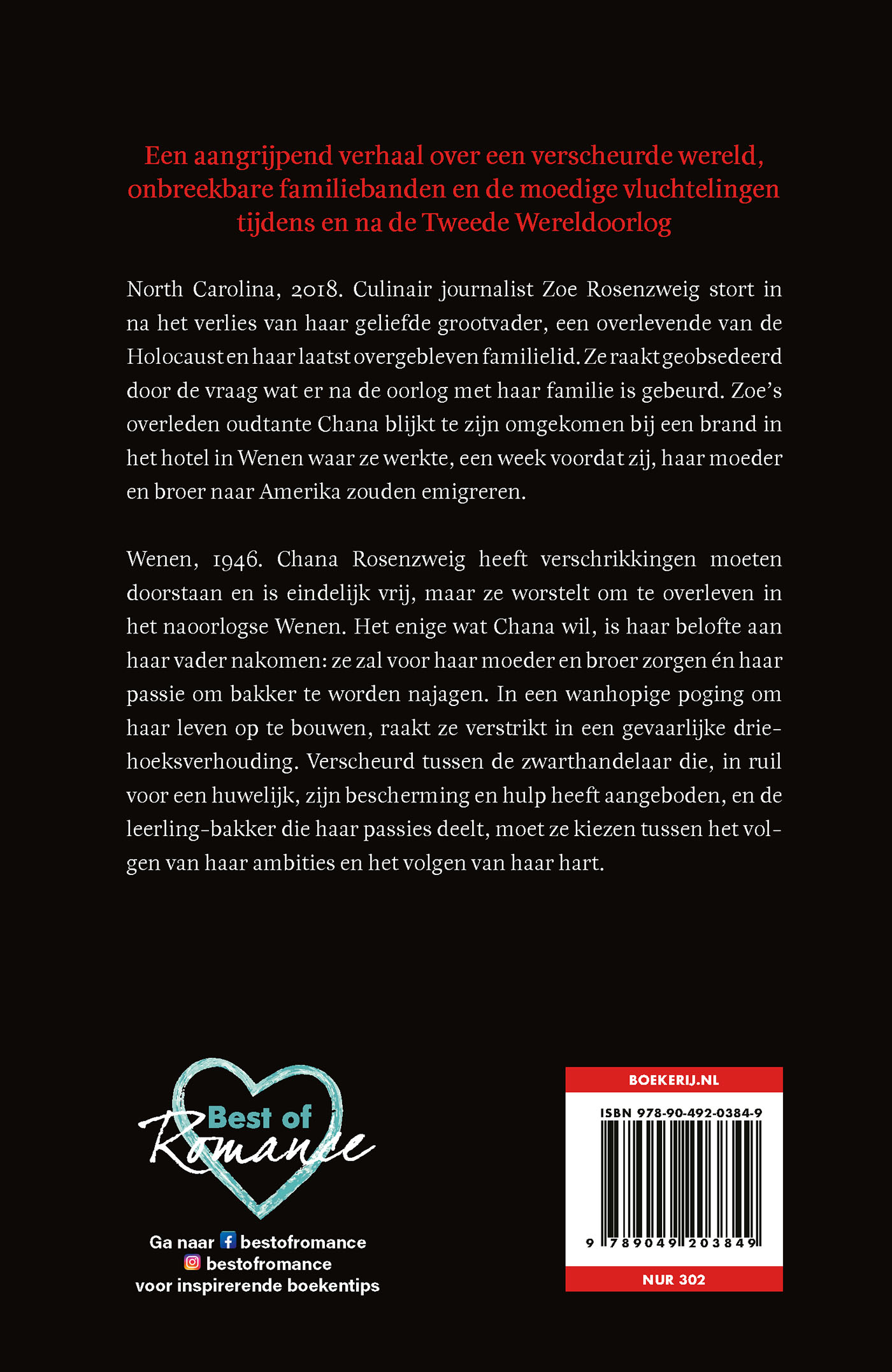 Achterkant van De bakkersvrouw van Wenen