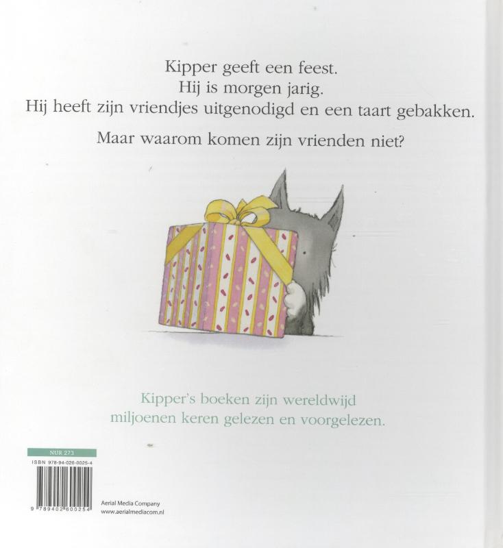 Achterkant van Kipper's feest