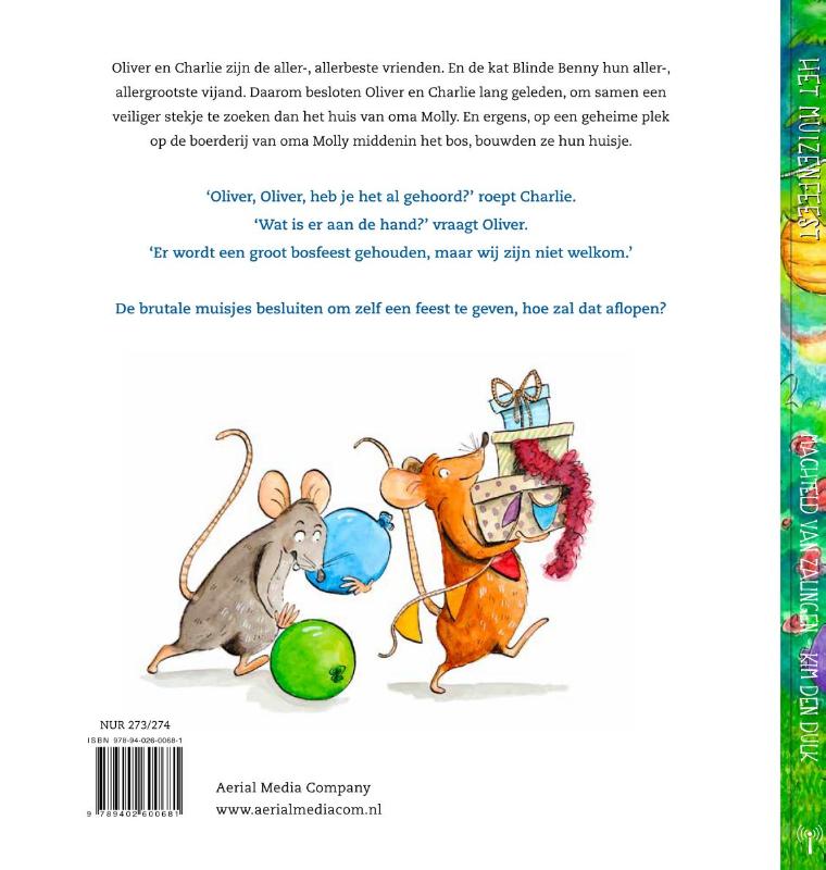 Achterkant van Het muizenfeest