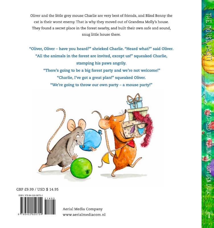 Achterkant van The Mouse Party