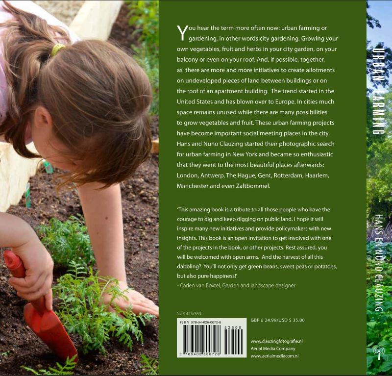 Achterkant van Urban farming