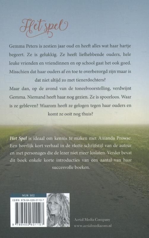 Achterkant van Het spel