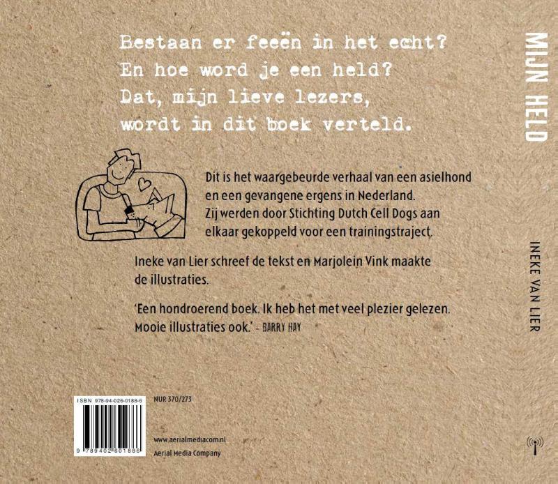 Achterkant van Mijn held