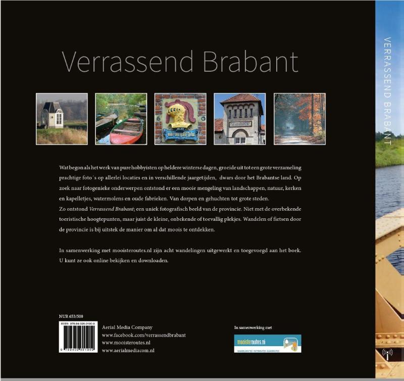 Achterkant van Verrassend Brabant
