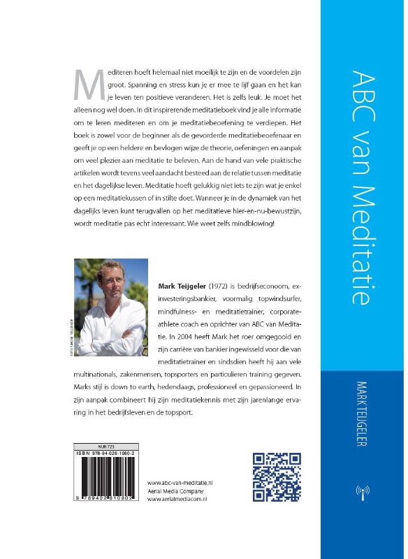 Achterkant van ABC van meditatie
