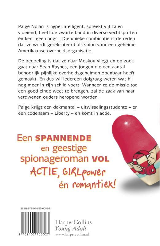 Achterkant van Liberty