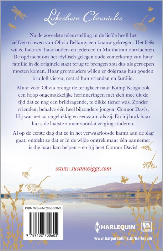 Achterkant van Zomer aan het meer