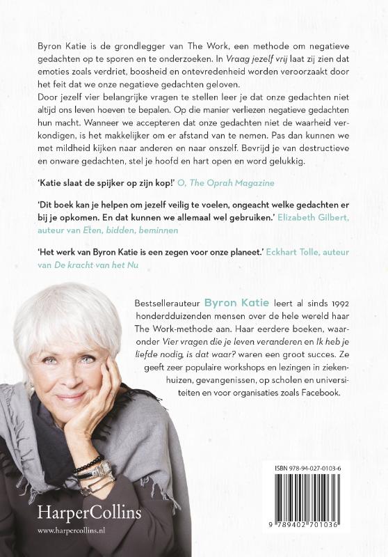 Achterkant van Vraag jezelf vrij
