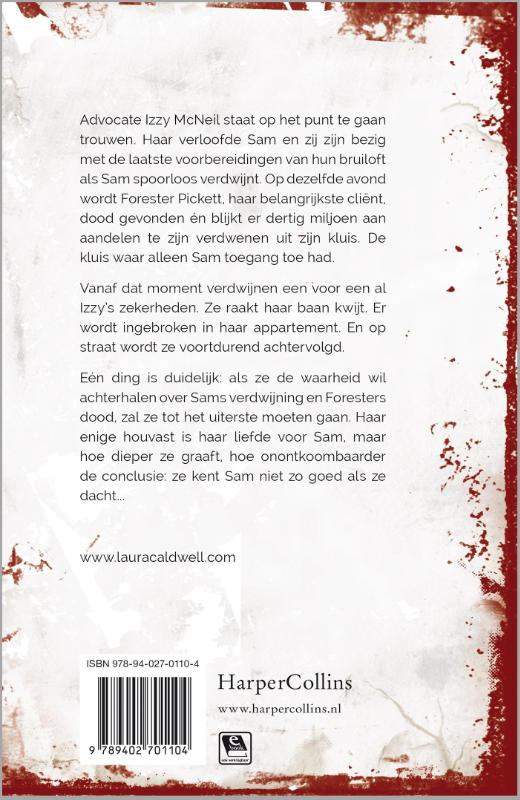 Achterkant van Vuurproef