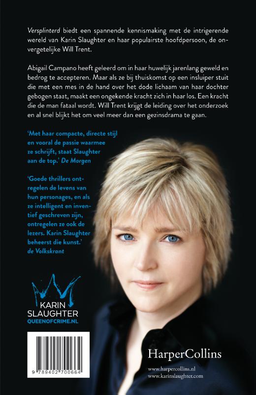 Achterkant van Versplinterd & Laatste adem (pakket)