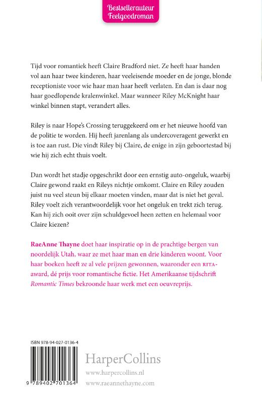 Achterkant van Tussen hoop en liefde