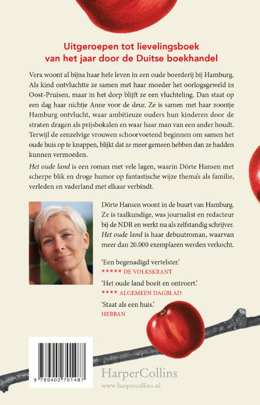 Achterkant van Het oude land