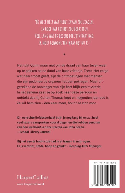Achterkant van Dingen die we zeker weten