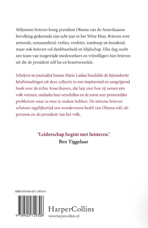 Achterkant van Beste Obama - pakket à 8 ex.