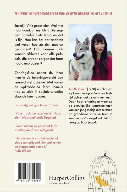 Achterkant van Zondagskind