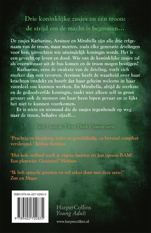 Achterkant van Duistere troon