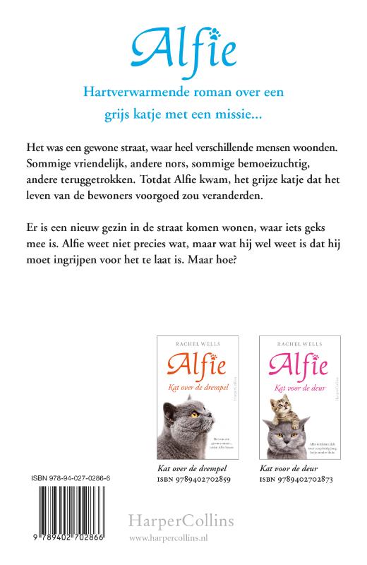 Achterkant van Kat over de vloer