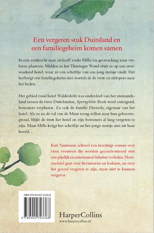 Achterkant van Heimweeland