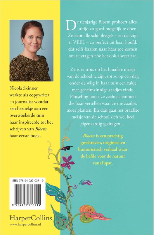 Achterkant van Bloem