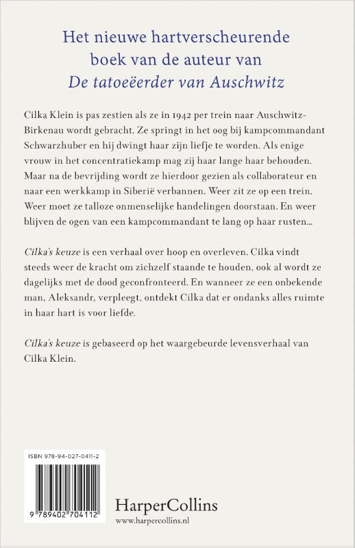 Achterkant van Cilka's keuze