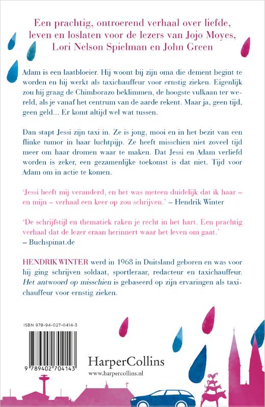 Achterkant van Het antwoord op misschien