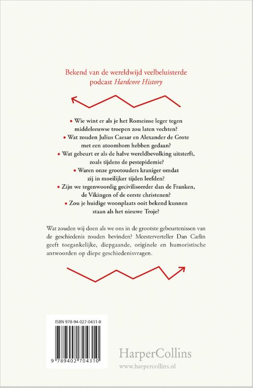 Achterkant van Hardcore History