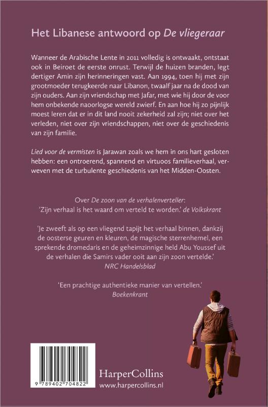 Achterkant van Lied voor de vermisten