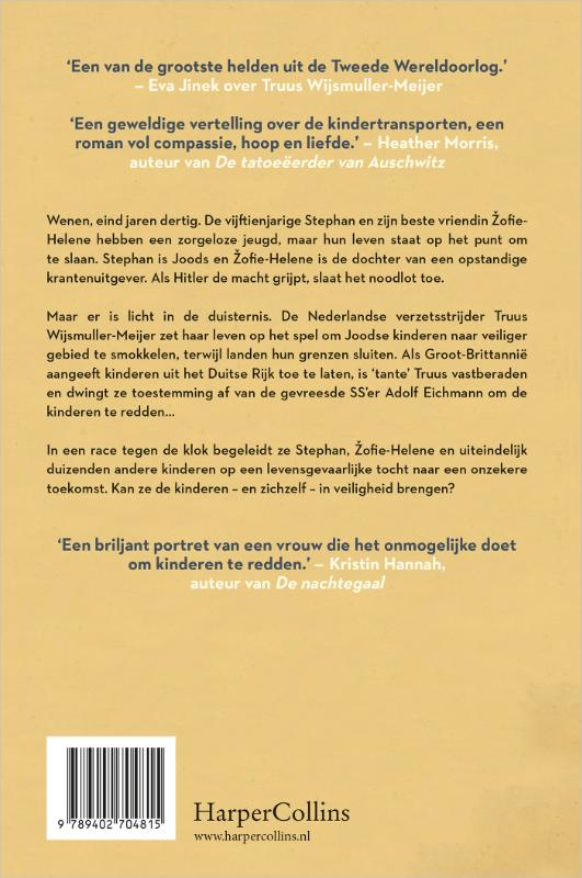 Achterkant van De laatste trein naar vrijheid- backcard à 6 ex.