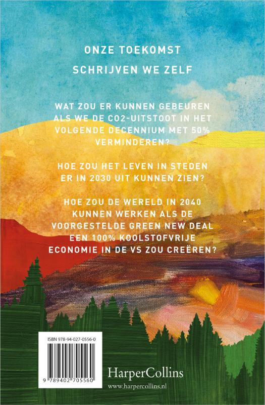 Achterkant van De toekomstige aarde