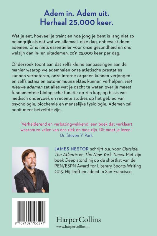 Achterkant van Het nieuwe ademen