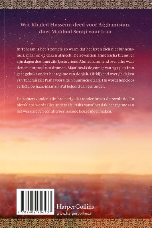 Achterkant van De daktuinen van Teheran