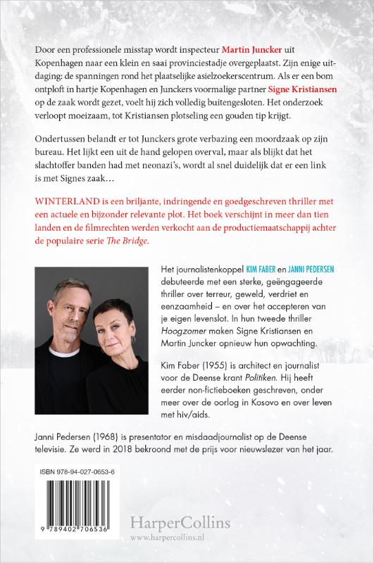 Achterkant van Winterland