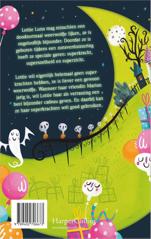 Achterkant van Lottie Luna en het Maanlichtfeestje