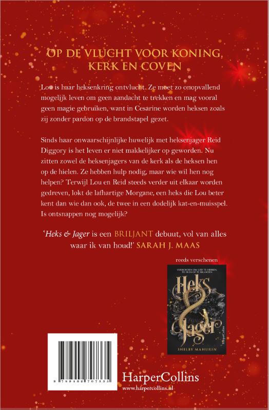 Achterkant van Bloed & honing