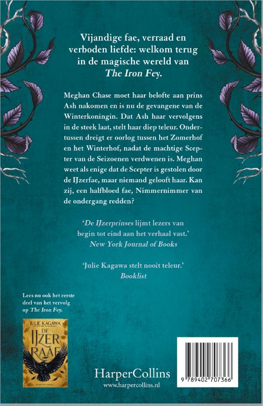 Achterkant van De IJzerprinses