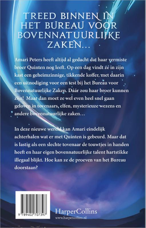 Achterkant van Amari en de Nachtwachters