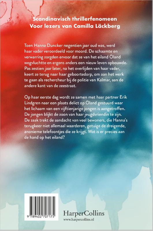 Achterkant van De nachtegaal - backcard à 6 ex.