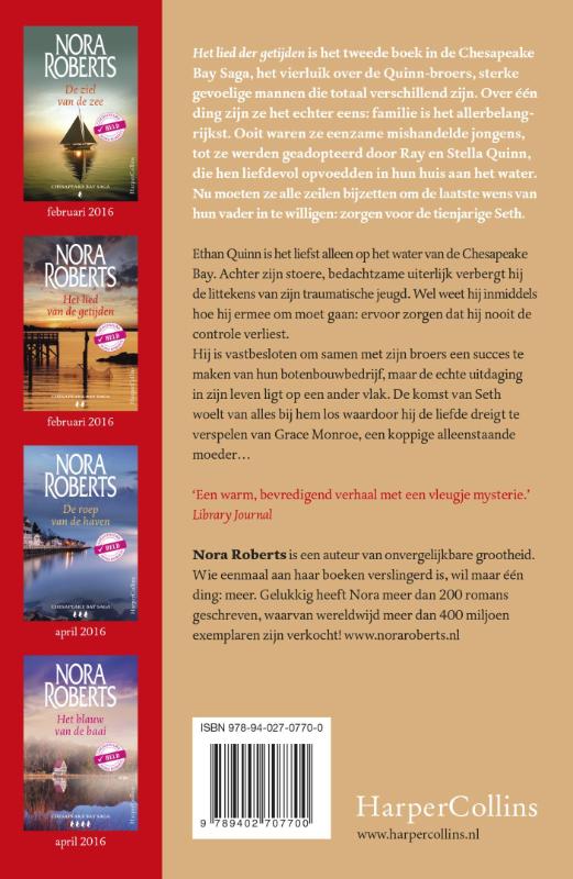 Achterkant van Het lied van de getijden