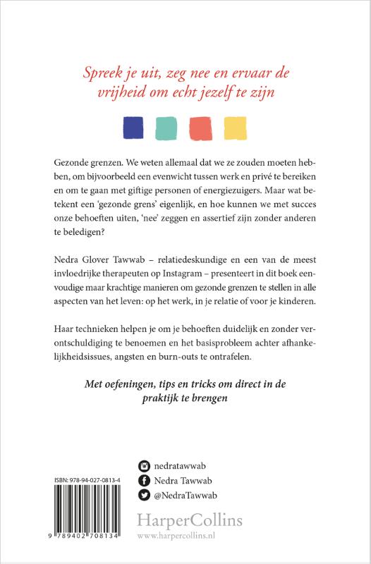 Achterkant van Gezonde grenzen