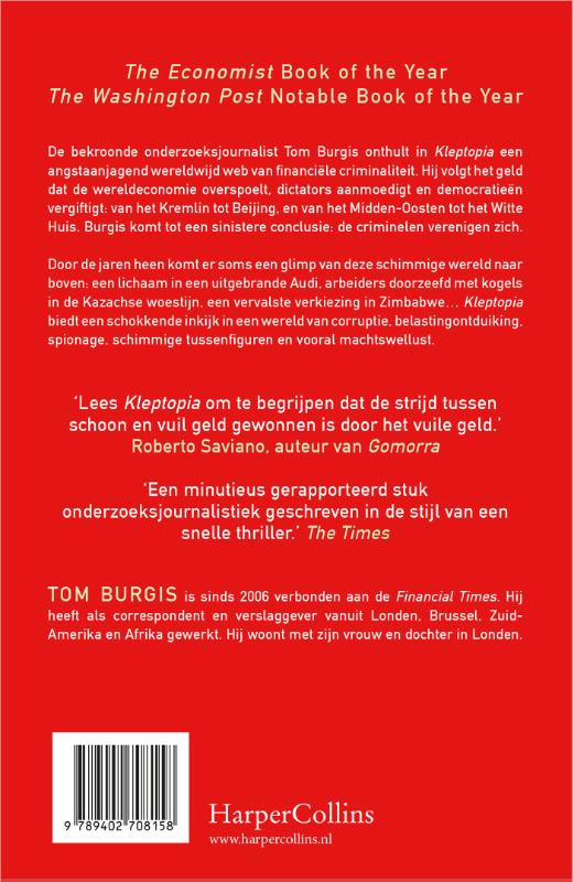 Achterkant van Kleptopia