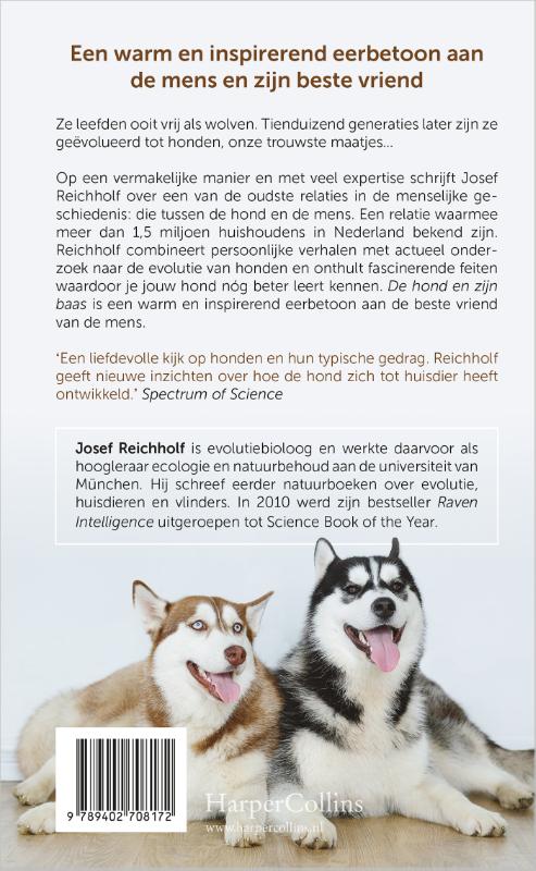 Achterkant van De hond en zijn baas