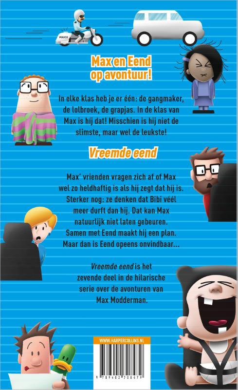 Achterkant van Vreemde eend
