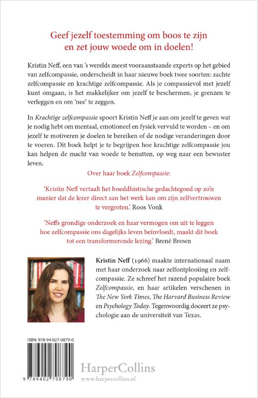 Achterkant van Krachtige zelfcompassie