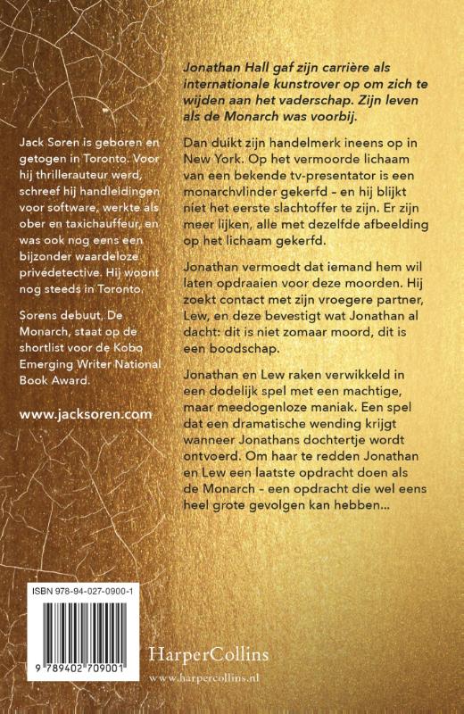 Achterkant van De monarch