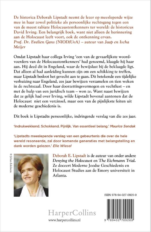 Achterkant van De geschiedenis ontkend