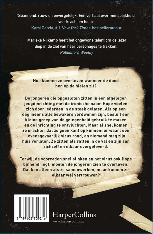 Achterkant van Als de nacht valt