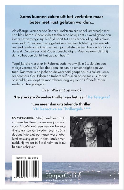 Achterkant van Wie zonder zonde is