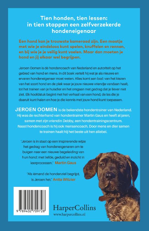 Achterkant van Hond in huis