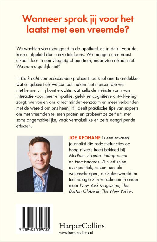 Achterkant van De kracht van onbekenden